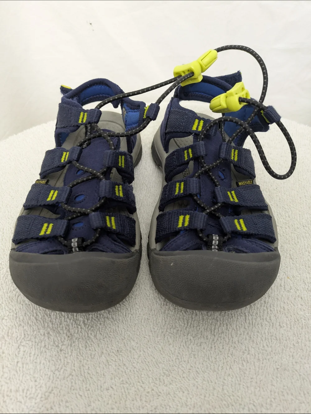 KEEN Kids' Navy & Yellow Sport Sandals